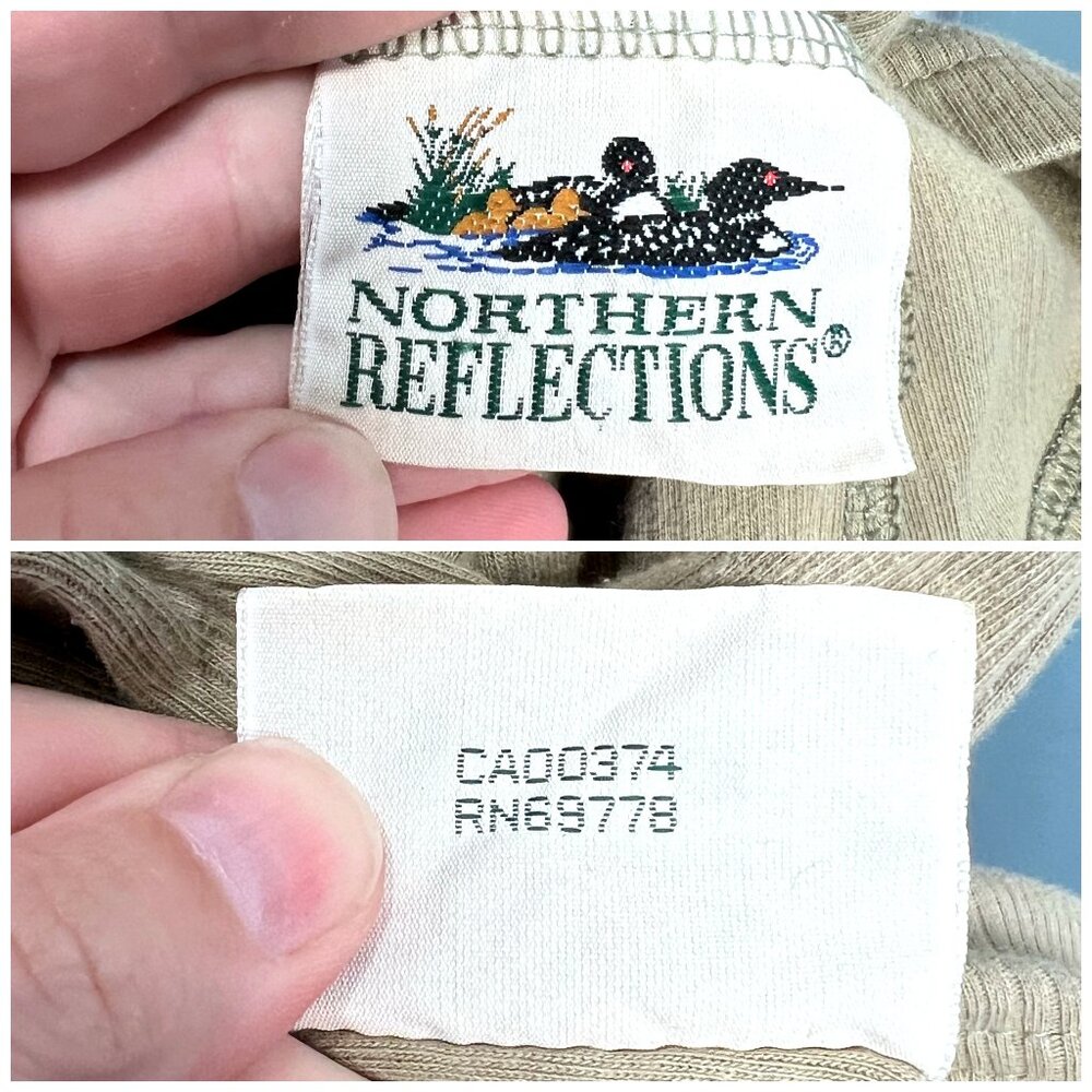 Northern Reflections Ribbed Top Olive Large - Picture 3 of 9